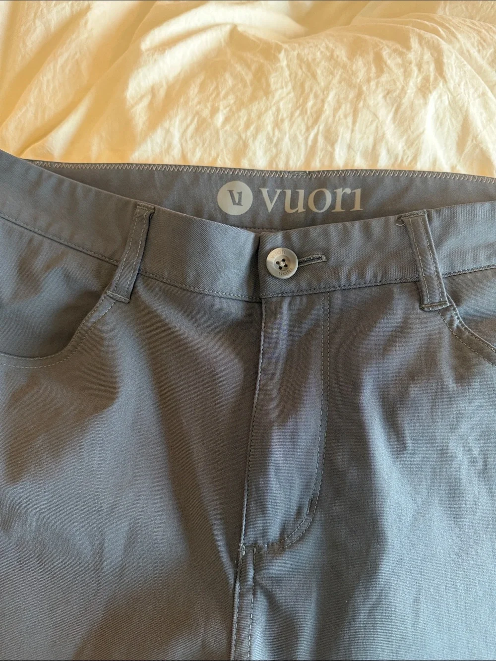 Vuori Men's Charcoal Gray Performance Chinos